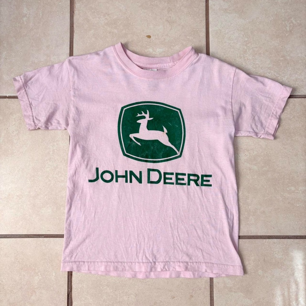 John Deere Pink T-Shirt